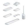 kit linea accessori bagno 9 pezzi